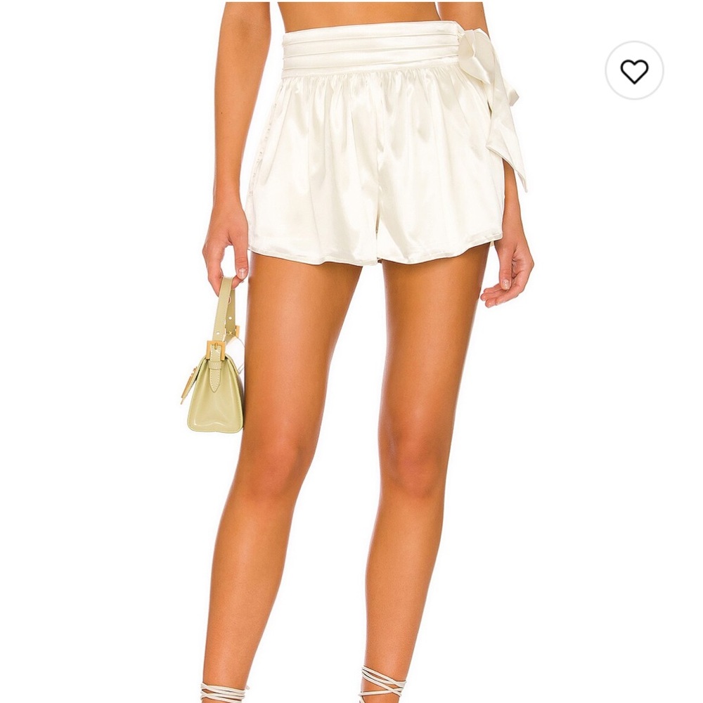 MAJORELLE Nasim Short in Ivory